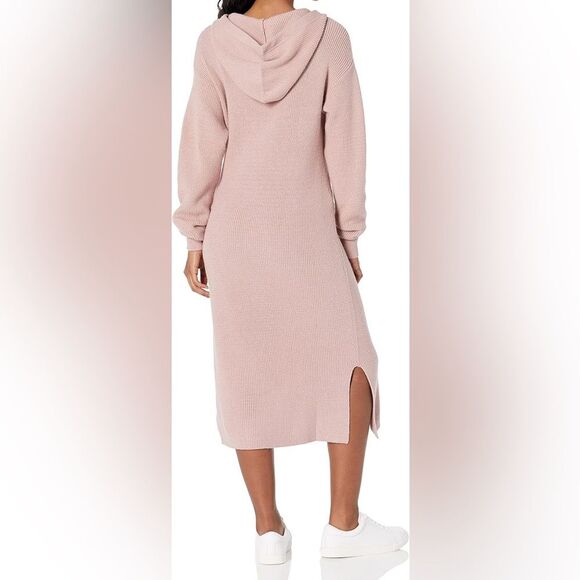 NWT The Drop Cuddle MIDI Sweater Dress with Hoodie knockoff Taylor swifts dress - Picture 2 of 10